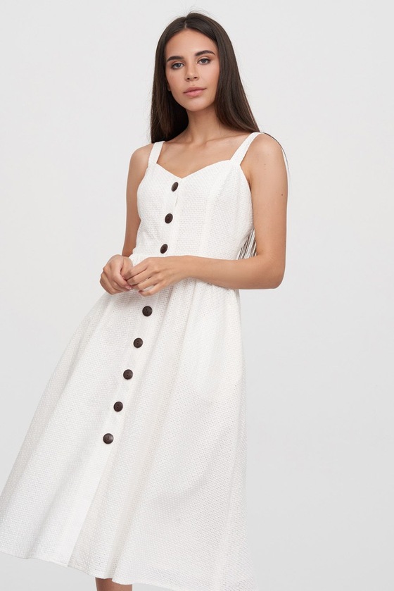 Платье из батиста с вышивкой  3 - интернет-магазин Natali Bolgar