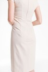 Платье-футляр с короткими рукавами  3 - интернет-магазин Natali Bolgar