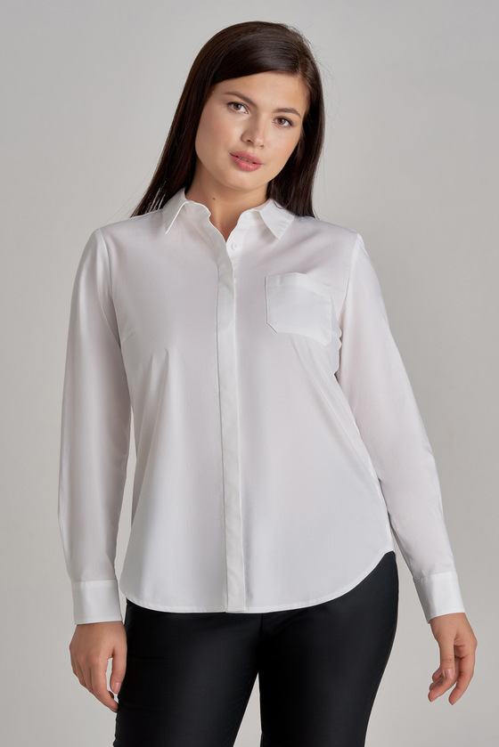 Классическая белая рубашка 5 - интернет-магазин Natali Bolgar