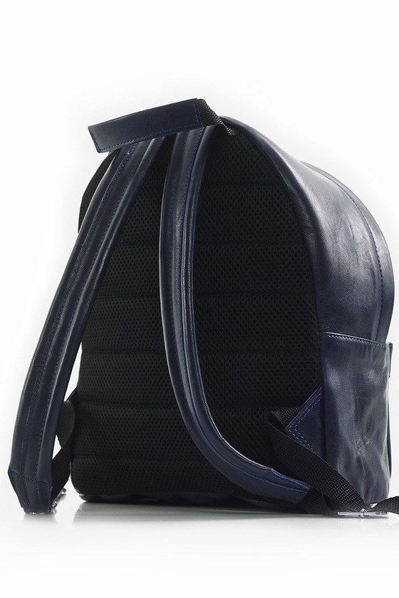 Большой рюкзак синего цвета 1 - интернет-магазин Natali Bolgar