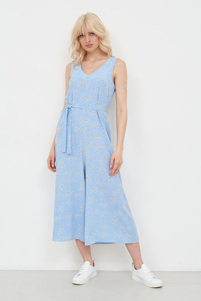 Summer jumpsuit with culottes  – Natali Bolgar