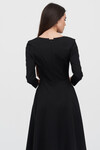 Платье миди черного цвета 3 - интернет-магазин Natali Bolgar