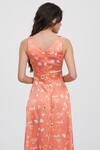 Сукня-міді у цвітковому принті 2 - интернет-магазин Natali Bolgar