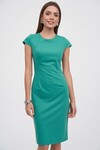 Платье-футляр бирюзового цвета 1 - интернет-магазин Natali Bolgar