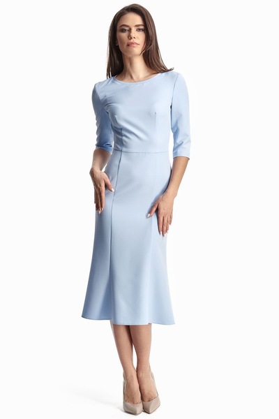 Платье небесно-голубого цвета  – Natali Bolgar