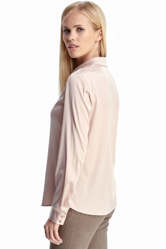 Рубашка светло-бежевого оттенка 1 - интернет-магазин Natali Bolgar