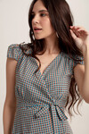  Платье на запах с геометрическим принтом - интернет-магазин Natali Bolgar