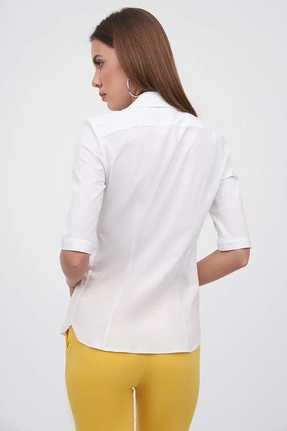 Классическая рубашка с укороченными рукавами 2 - интернет-магазин Natali Bolgar