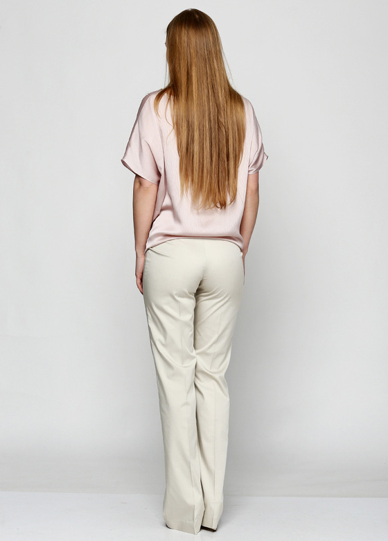 Классические брюки молочного цвета 1 - интернет-магазин Natali Bolgar