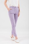 Укороченные брюки с геометрическим принтом 1 - интернет-магазин Natali Bolgar