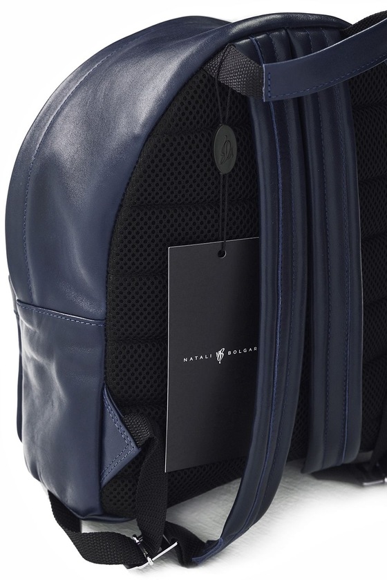 Большой рюкзак синего цвета 3 - интернет-магазин Natali Bolgar