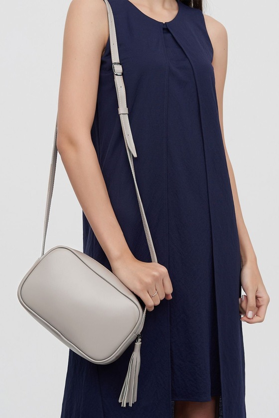 Прямоугольная сумочка цвета мокко 3 - интернет-магазин Natali Bolgar