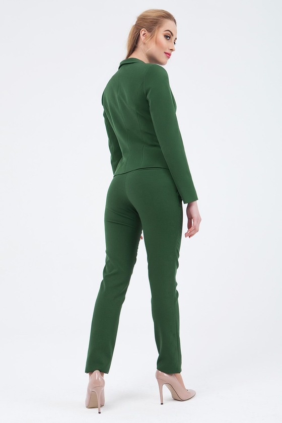 Классические брюки зеленого цвета 3 - интернет-магазин Natali Bolgar