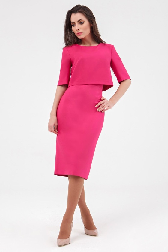 Короткая блуза розового цвета 2 - интернет-магазин Natali Bolgar