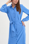 Платье-рубашка с поясом 4 - интернет-магазин Natali Bolgar