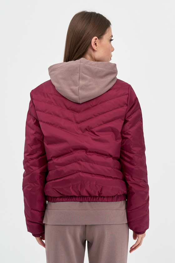 Куртка ягодного цвета 1 - интернет-магазин Natali Bolgar