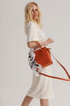 Вместительная сумка оранжевого цвета 4 - интернет-магазин Natali Bolgar