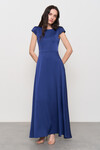 Платье макси сапфирового цвета 4 - интернет-магазин Natali Bolgar