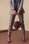 Классические брюки со стрелками цвета мокко 1 - интернет-магазин Natali Bolgar