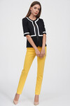 Зауженные брюки желтого цвета 5 - интернет-магазин Natali Bolgar