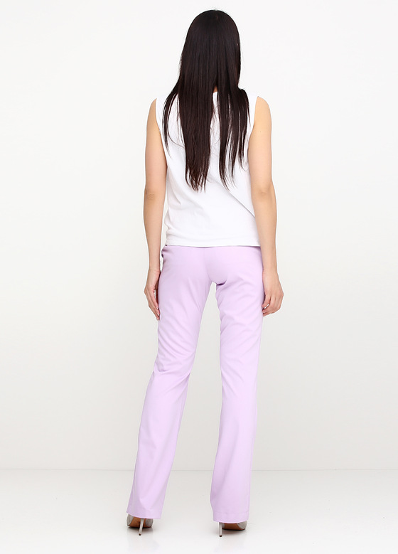 Широкие брюки лавандового цвета 1 - интернет-магазин Natali Bolgar