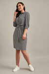 Платье-рубашка светло-серого цвета 3 - интернет-магазин Natali Bolgar