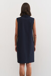 Синя сукня-жилет 4 - интернет-магазин Natali Bolgar