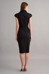 Платье-рубашка из хлопка черного цвета 2 - интернет-магазин Natali Bolgar
