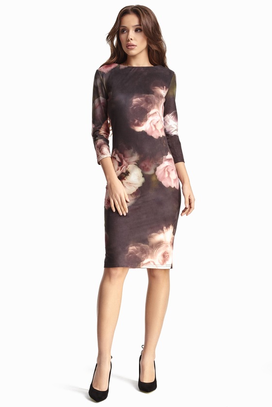 Платье с цветочным принтом 2 - интернет-магазин Natali Bolgar