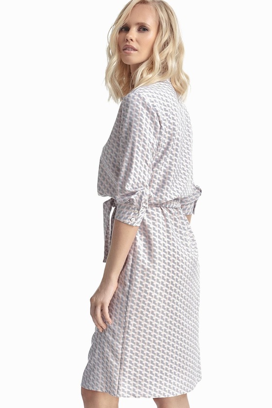 Платье-рубашка с принтом 3 - интернет-магазин Natali Bolgar