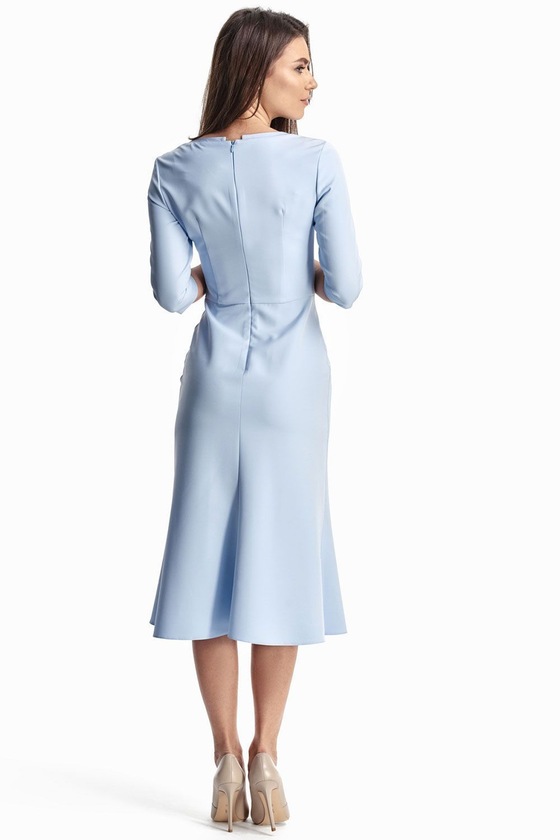 Платье небесно-голубого цвета 1 - интернет-магазин Natali Bolgar