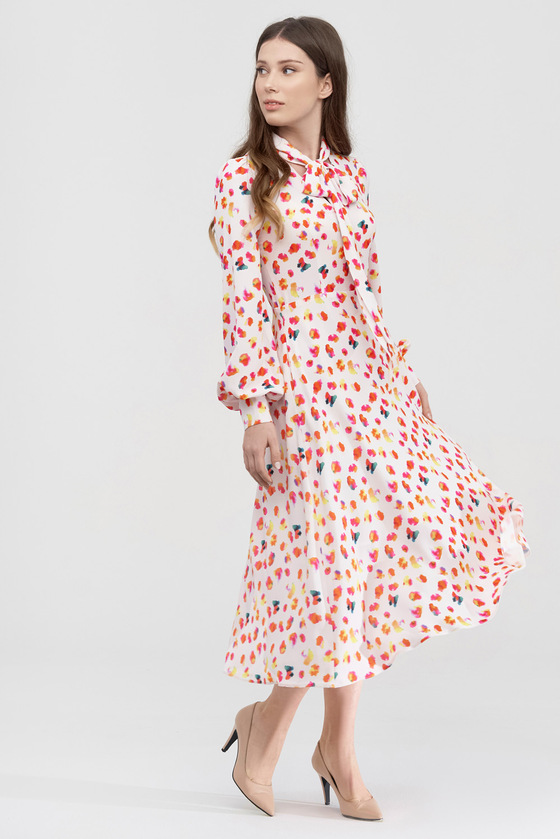 Сукня із абстрактним принтом 1 - интернет-магазин Natali Bolgar