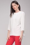 Свободная блуза белого цвета 2 - интернет-магазин Natali Bolgar