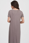 Платье-футболка цвета мокко 2 - интернет-магазин Natali Bolgar