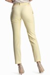 Укороченные брюки лимонного цвета 3 - интернет-магазин Natali Bolgar