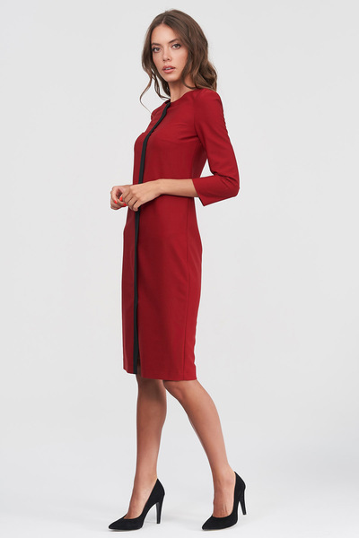Сукня-футляр червоного кольору  – Natali Bolgar