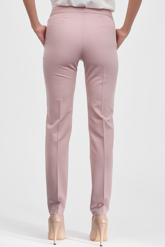 Зауженные брюки пудрового цвета 2 - интернет-магазин Natali Bolgar