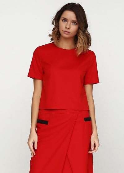 Блуза красного цвета  – Natali Bolgar