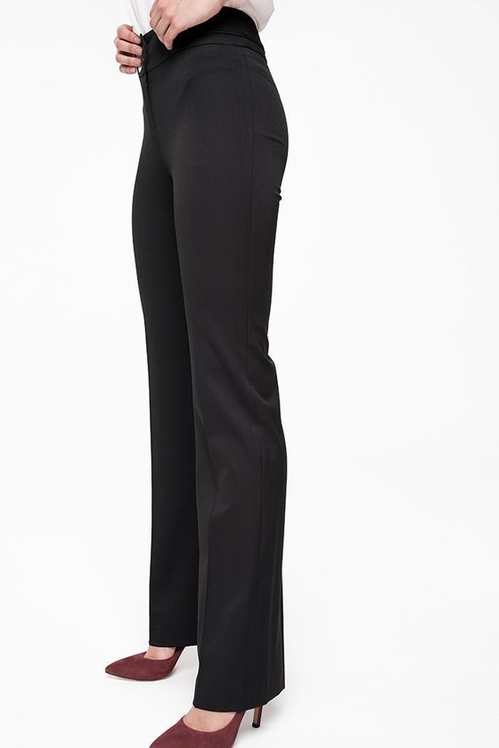 Базовые брюки черного цвета 1 - интернет-магазин Natali Bolgar