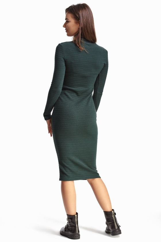 Платье- гольф тёмно-зелёного цвета 1 - интернет-магазин Natali Bolgar