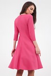 Романтичное платье цвета фуксии 1 - интернет-магазин Natali Bolgar