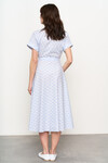 Платье из хлопка с авторским принтом 1 - интернет-магазин Natali Bolgar