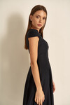 Платье темно-синего цвета 3 - интернет-магазин Natali Bolgar