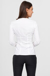Классическая блуза белого цвета 1 - интернет-магазин Natali Bolgar