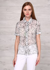 Блуза с абстрактным узором - интернет-магазин Natali Bolgar