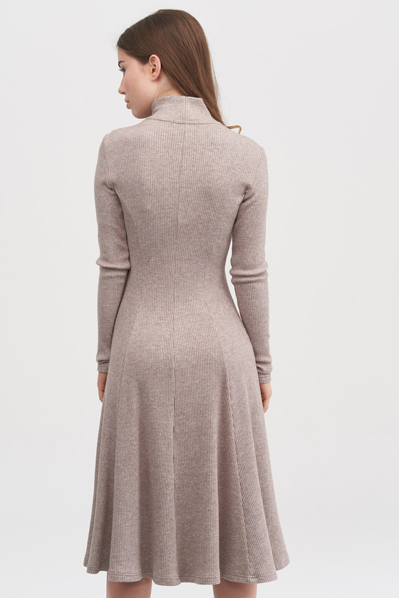 Платье бежевого цвета 2 - интернет-магазин Natali Bolgar