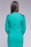 Жакет-куртка с контрастной вставкой 1 - интернет-магазин Natali Bolgar