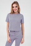 Стильная блуза с принтом - интернет-магазин Natali Bolgar