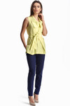 Блуза ярко-жёлтого цвета 2 - интернет-магазин Natali Bolgar