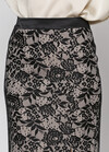 Юбка черного цвета в принте 2 - интернет-магазин Natali Bolgar